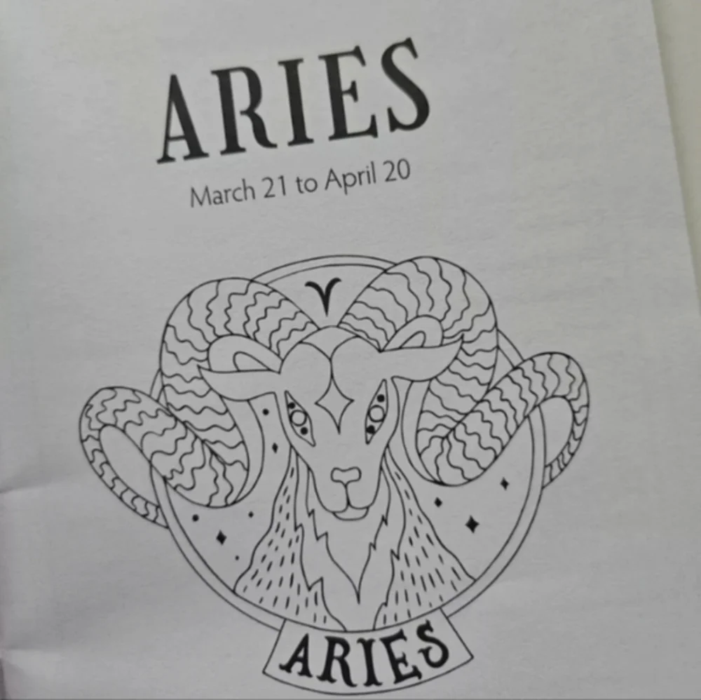 Astrology‎ Anual Guide 2025 Aries Love, Health, Money Horoscope Paperback Book